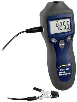 PCE Instruments PCE-AT 5 Fordulatszámmérő 100 - 20000 fordulat/perc