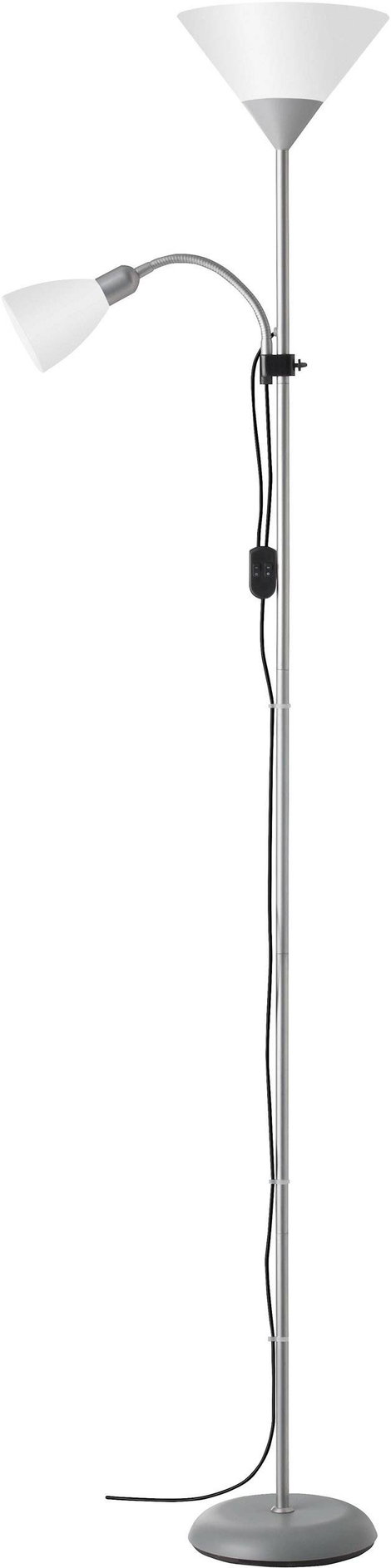 Brilliant Spari Mennyezemegvilágító lámpa LED E27 60 W Ezüst, Fehér