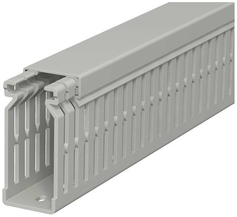 OBO Bettermann 6178203 Kábelvezető csatorna (H x Sz x Ma) 2000 x 25 x 60 mm 1 db Kőszürke