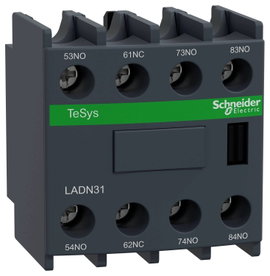 Schneider Electric LADN31 Segédkapcsoló tömb 1 db