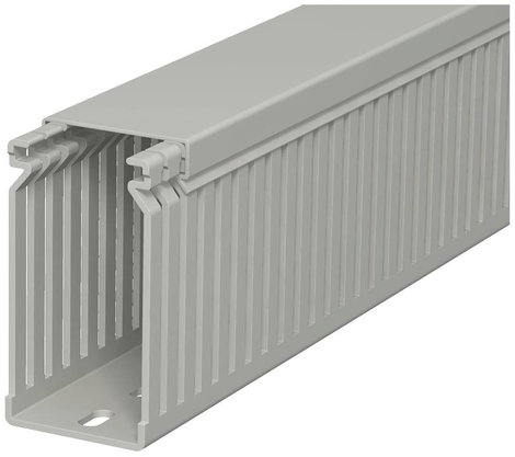 OBO Bettermann 6178052 Kábelvezető csatorna (H x Sz x Ma) 2000 x 40 x 80 mm 1 db Kőszürke