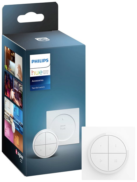 Philips Hue Vezeték nélküli kapcsoló 8719514440999 Hue Tap dial switch EU White 2. kép