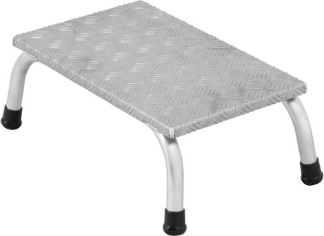 Krause 805010 Alumínium Szerelő fellépő Munkamagasság (max.): 2.20 m Ezüst 2.4 kg 2. kép