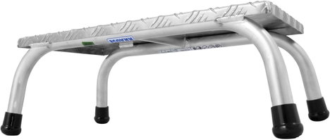 Krause 805010 Alumínium Szerelő fellépő Munkamagasság (max.): 2.20 m Ezüst 2.4 kg 3. kép