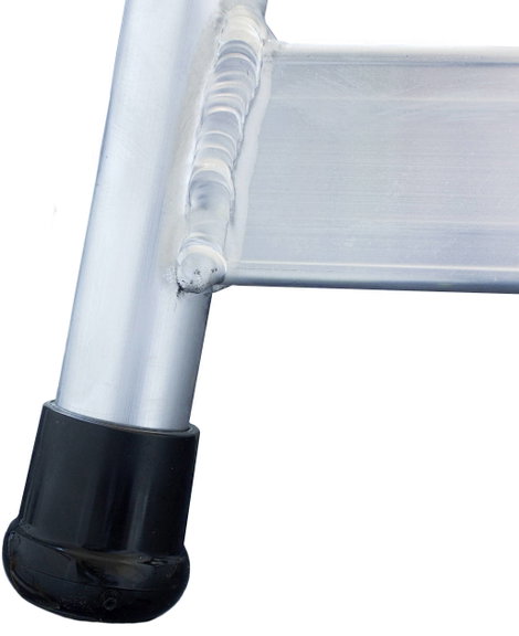 Krause 805010 Alumínium Szerelő fellépő Munkamagasság (max.): 2.20 m Ezüst 2.4 kg 5. kép