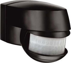 ESYLUX EM10025334 Falra szerelhető Mozgásérzékelő 200 ° Fekete IP44