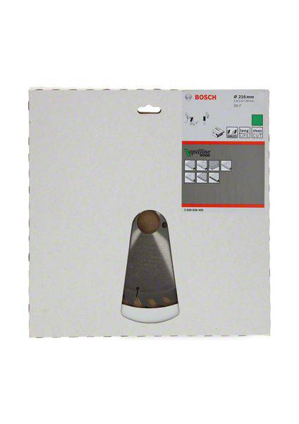 Bosch Accessories Optiline 2608838409 Körfűrészlap 216 x 30 x 1.6 mm Fogak száma (collonként): 34 1 2. kép