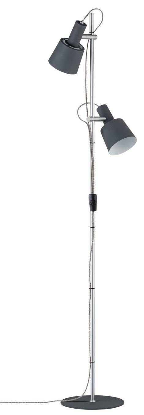 Paulmann Neordic Haldar 79690 Állólámpa LED E14 40 W Sötétszürke, Króm (matt) 3. kép