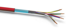 VOKA Kabelwerk 10001440 Tűzjelző vezeték J-Y(ST)Y 2 x 2 x 0.80 mm² Piros 500 m
