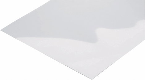 Polikarbonát lemez 400 x 500 x 1,5 mm, átlátszó, Reely