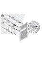 Bosch Home Comfort Heat radiator 4500 1703x600 Fürdőszobai fűtőtest 1000 W Fehér 5. bélyegkép