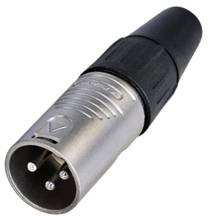 Rean AV RC3M XLR csatlakozó Dugó, egyenes Pólusszám: 3 1 db