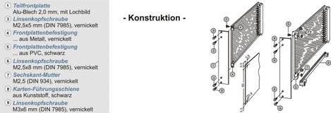 Proma 133 040c Labor műszerdobozok 280 x 165 x 280 Alumínium Alumínium (eloxált), Barna 1 db 2. kép