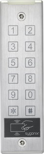 Sygonix SY-4777290 Kódzár RFID-vel Falra szerelhető 12 V/DC, 24 V/DC IP65 Érintőkijelzővel 2. bélyegkép