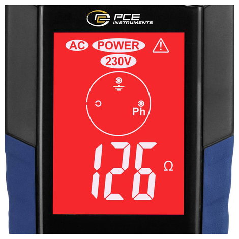 Földelésmérő, PCE Instruments PCE-ECT 50 3. kép