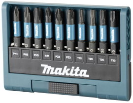 Makita Impact Black Bit-Set 10-tlg E-12011 Bit készlet