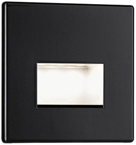 Paulmann 93094 Wand EBL Edge LED-es fali beépíthető lámpa LED 1.40 W Fekete (matt)