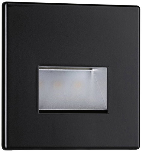 Paulmann 93094 Wand EBL Edge LED-es fali beépíthető lámpa LED 1.40 W Fekete (matt) 2. kép