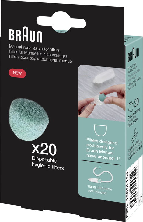 Braun Tartalék szűrő orrszippantóhoz BNF020EU BNF020EU