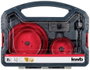 kwb 109178 Lyukfűrész készlet 8 részes 68 mm, 76 mm, 89 mm, 102 mm, 127 mm 8 db 2. bélyegkép