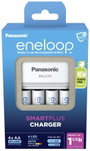 Hengeres akku töltő NiMH Akkukkal Panasonic Smart & Quick BQ-CC55 +4x eneloop AA Mikro (AAA), Ceruza 2. bélyegkép
