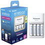 Hengeres akku töltő NiMH Akkukkal Panasonic Smart & Quick BQ-CC55 +4x eneloop AA Mikro (AAA), Ceruza 3. bélyegkép