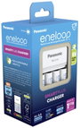 Hengeres akku töltő NiMH Akkukkal Panasonic Smart & Quick BQ-CC55 +4x eneloop AA Mikro (AAA), Ceruza 4. bélyegkép