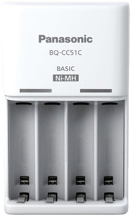 Panasonic Basic BQ-CC51 Dugasztöltő NiMH Mikro (AAA), Ceruza (AA)