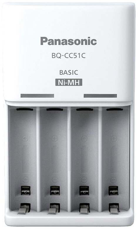 Panasonic Basic BQ-CC51 Dugasztöltő NiMH Mikro (AAA), Ceruza (AA)