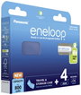Panasonic eneloop HR03 +Box Mikroakku NiMH 800 mAh 1.2 V 4 db 2. bélyegkép