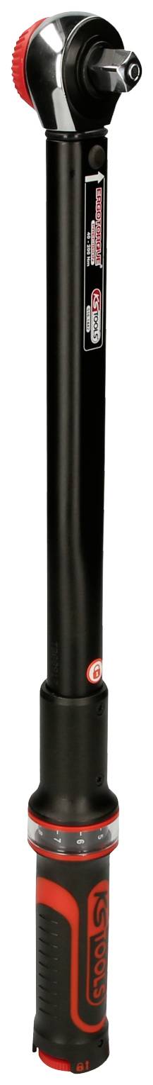 KS Tools ERGOTORQUE®precision 516.1442 Nyomatékkulcs Racsnival 1/2 (12.5 mm) 40 - 200 Nm 2. kép