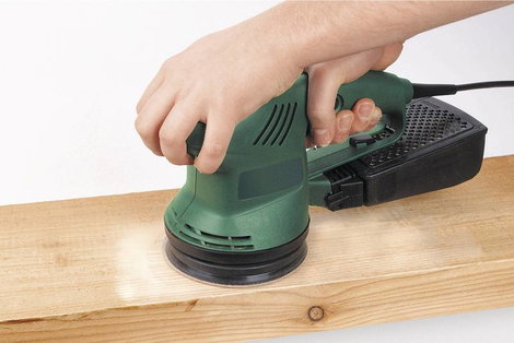 Wolfcraft 2070100 Excenter csiszolópapír Tépőzárral, Lyukas Szemcsézet (num) 80 (Ø) 125 mm 25 db 2. kép