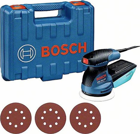 Bosch Professional GEX 125-1 AE 0.601.387.504 Excenter csiszoló Hordtáskával 250 W Ø 125 mm