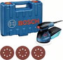 Bosch Professional GEX 125-1 AE 0.601.387.504 Excenter csiszoló Hordtáskával 250 W Ø 125 mm bélyegkép