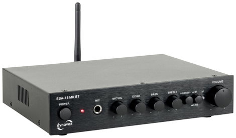 Dynavox ESA-18 MK BT Sztereo erősítő 2 x 75 W Fekete 2. kép