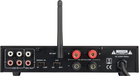 Dynavox ESA-18 MK BT Sztereo erősítő 2 x 75 W Fekete 3. kép
