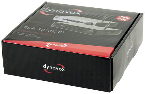 Dynavox ESA-18 MK BT Sztereo erősítő 2 x 75 W Fekete 4. kép