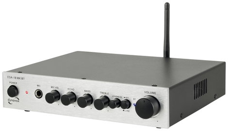 Dynavox ESA-18 MK BT Sztereo erősítő 2 x 75 W Ezüst