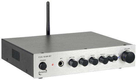 Dynavox ESA-18 MK BT Sztereo erősítő 2 x 75 W Ezüst 2. kép