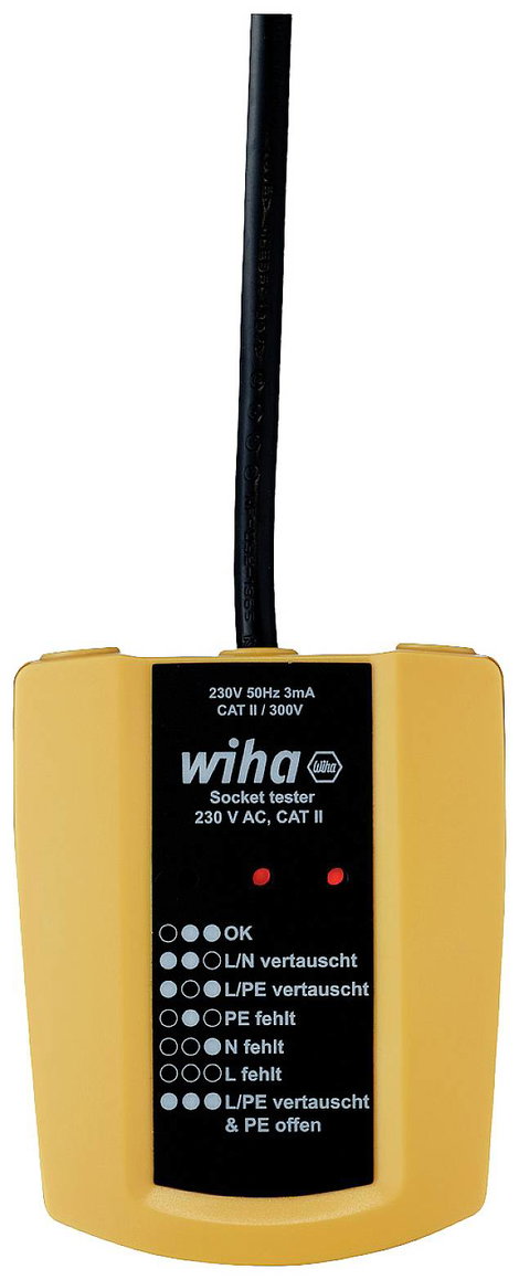 Wiha 45220 Dugalj teszter CAT III 300 V LED 3. kép