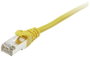 Equip 605566 RJ45 Hálózati kábel, patchkábel CAT 6 S/FTP 10.00 m Sárga aranyozott érintkező 1 db bélyegkép
