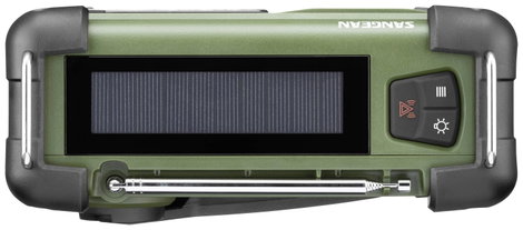 Sangean MMR-99 Kültéri rádió URH, AM Vészhelyzeti rádió, Bluetooth® Napelem, Fröccsenő víz ellen véd 12. kép