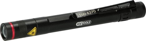 KS Tools 150.4370 LED Kézilámpa Övcsíptetővel Elemekről üzemeltetett 85 lm 10 óra 92 g