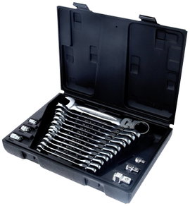 KS Tools 503.4868 KS TOOLS Racsnis csavarkulcs készlet 18 részes 19 mm