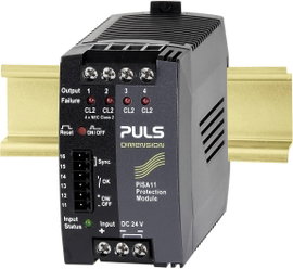 PULS DIMENSION PISA11.CLASS2 Biztosíték modul 24 V/DC 3.7 A Kimenetek száma:4 x Tartalom, tartalmi e