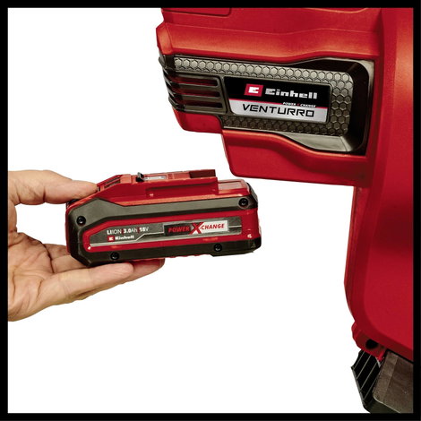 Akkus lombszívó akku és töltő nélkül 18 V, Einhell Power X-Change VENTURRO 3433625 5. kép