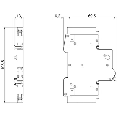 Siemens 5ST30100HG 5ST3010-0HG Segédkapcsoló 2. kép