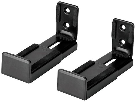 Neomounts AWL29-550BL1 Soundbar tartó Max. faltól való távolság: 16.6 cm Fekete 1 db