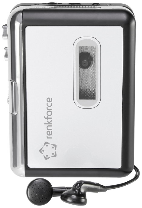 USB-s magnókazetta digitalizáló fejhallgatóval, Renkforce RF-CP-170 2. kép