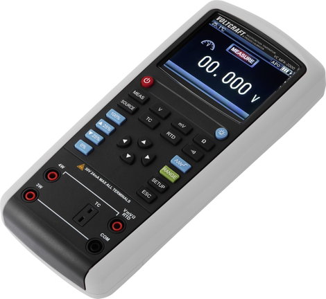 VOLTCRAFT VC MFK-2000 Kalibrátor Hőmérséklet 6 db ceruzaakku (vele szállítjuk) 2. kép
